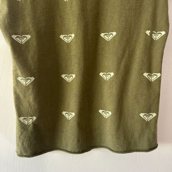 Y2K Roxy Womens All Over Logo Print Baby Tee Shirt Grunge Made in USA Size Large - Picture 7 of 7